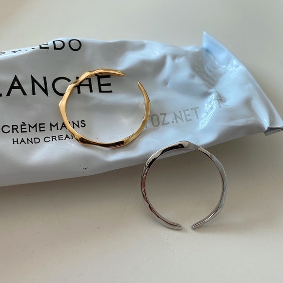 18K Goldplated Thin Minimalist Rings - Picture 3 of 9